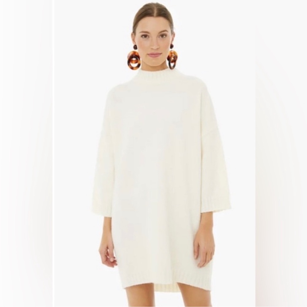 Tuckernuck Cream Sweater Dress